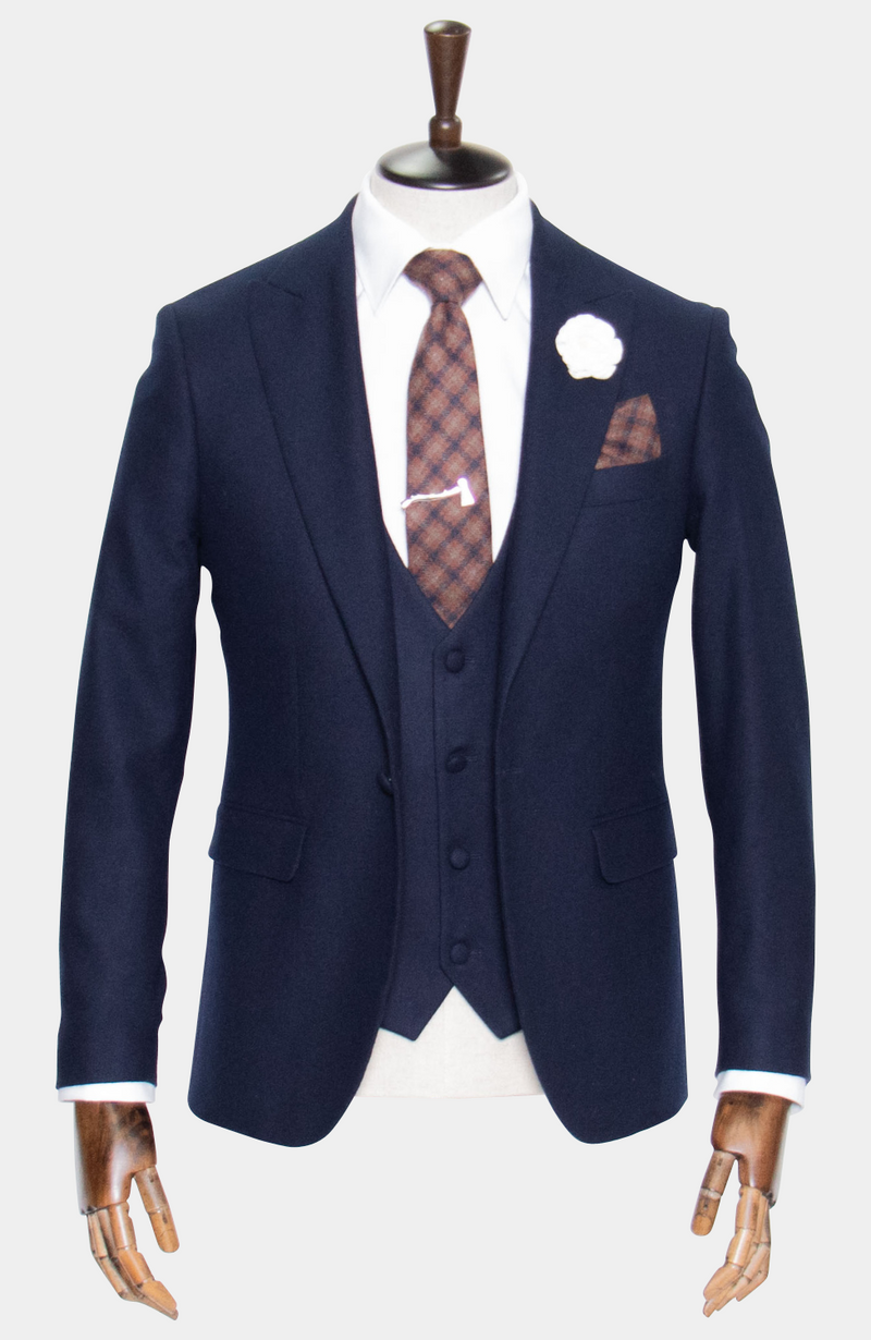COPELAND NAVY: 3 PIECE SUIT - MADE TO ORDER
